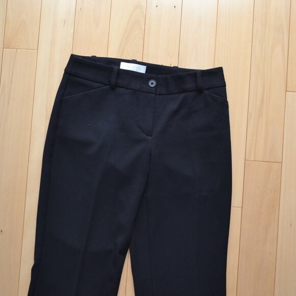 Talbots Black Straight Leg Pants Size 2P - Picture 2 of 4